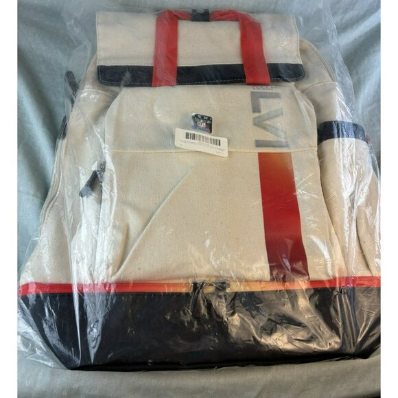 NEW Super Bowl LVI 2021 Backpack Canvas Los Angeles RAMS VS Cincinnati BENGALS - Picture 3 of 12